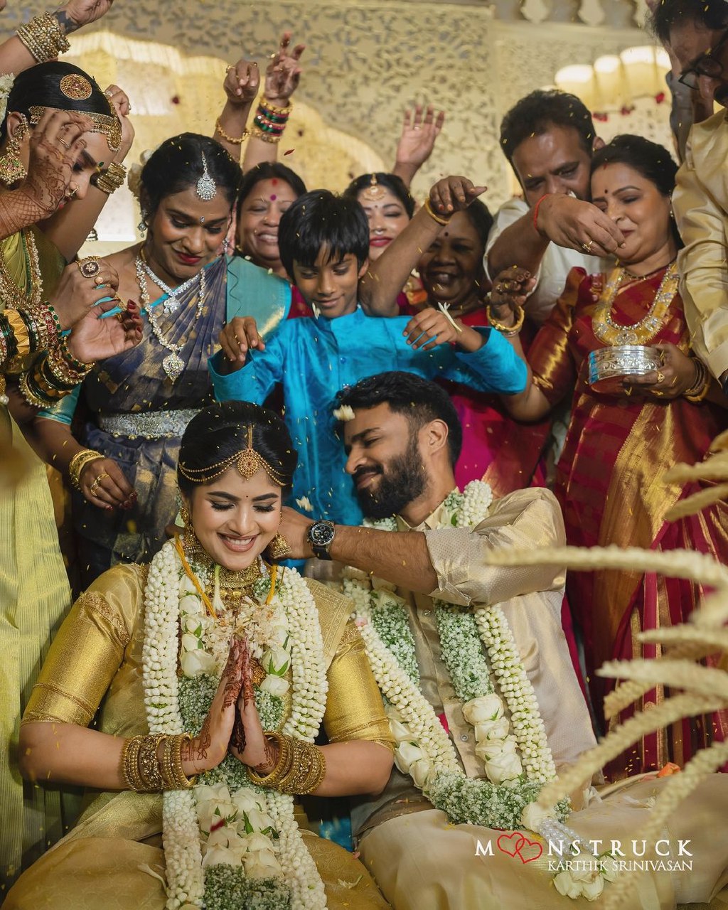 Megha Akash Ties the Knot with Saai Vishnu in a Grand Ceremony