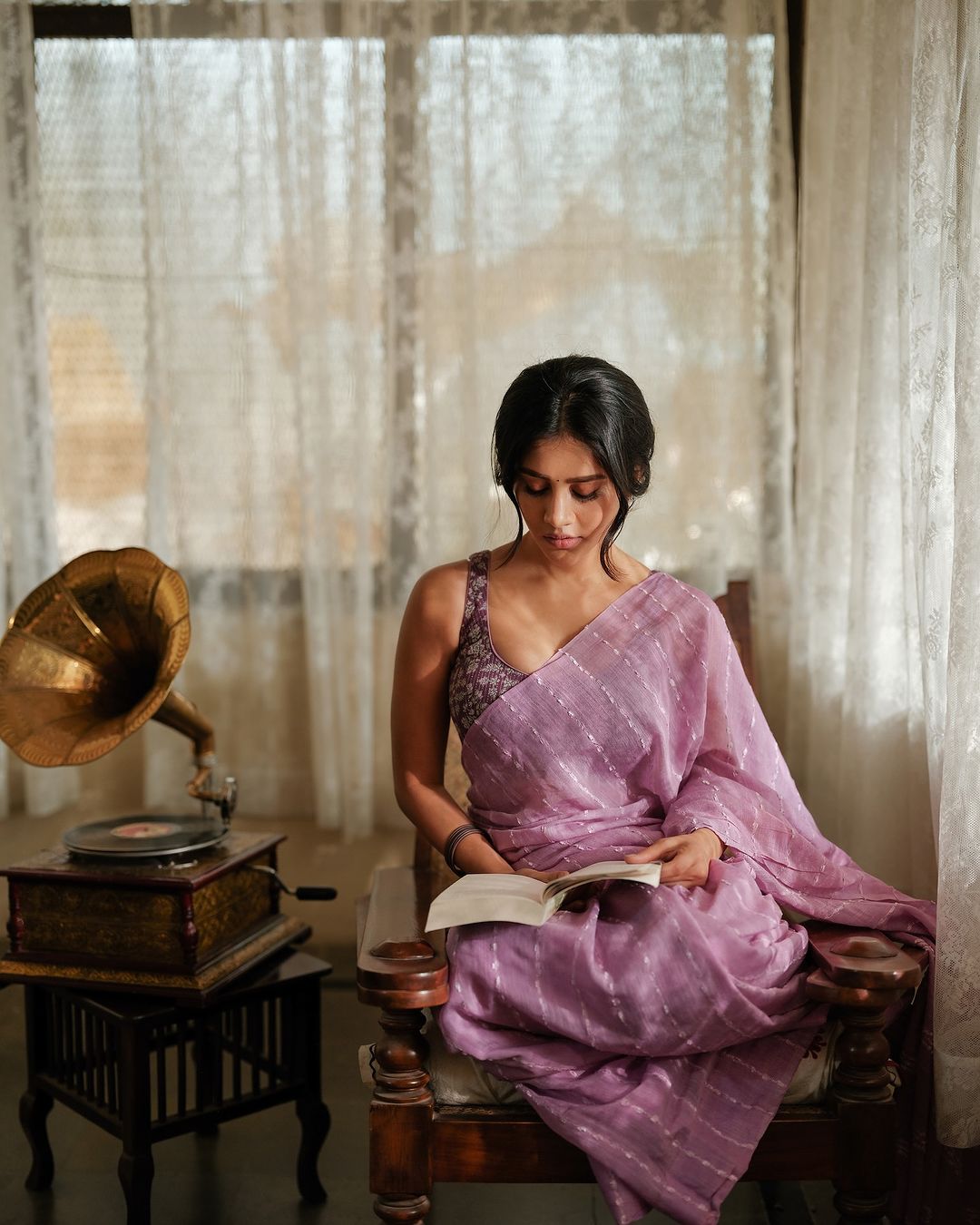 Nabha Natesh's Latest Saree Photoshoot