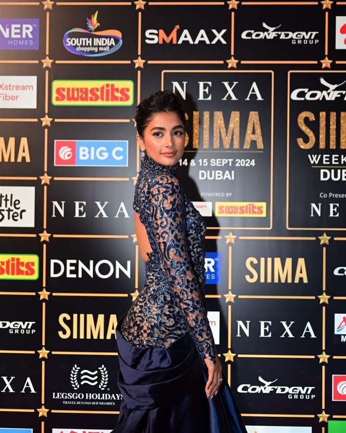 Pooja Hegde Stuns at SIIMA Awards 2024 with Captivating Looks