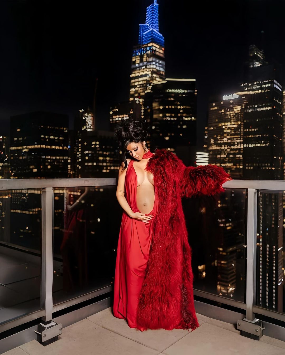Cardi B first revealed her pregnancy in August 2024, just hours after filing for divorce from Offset.