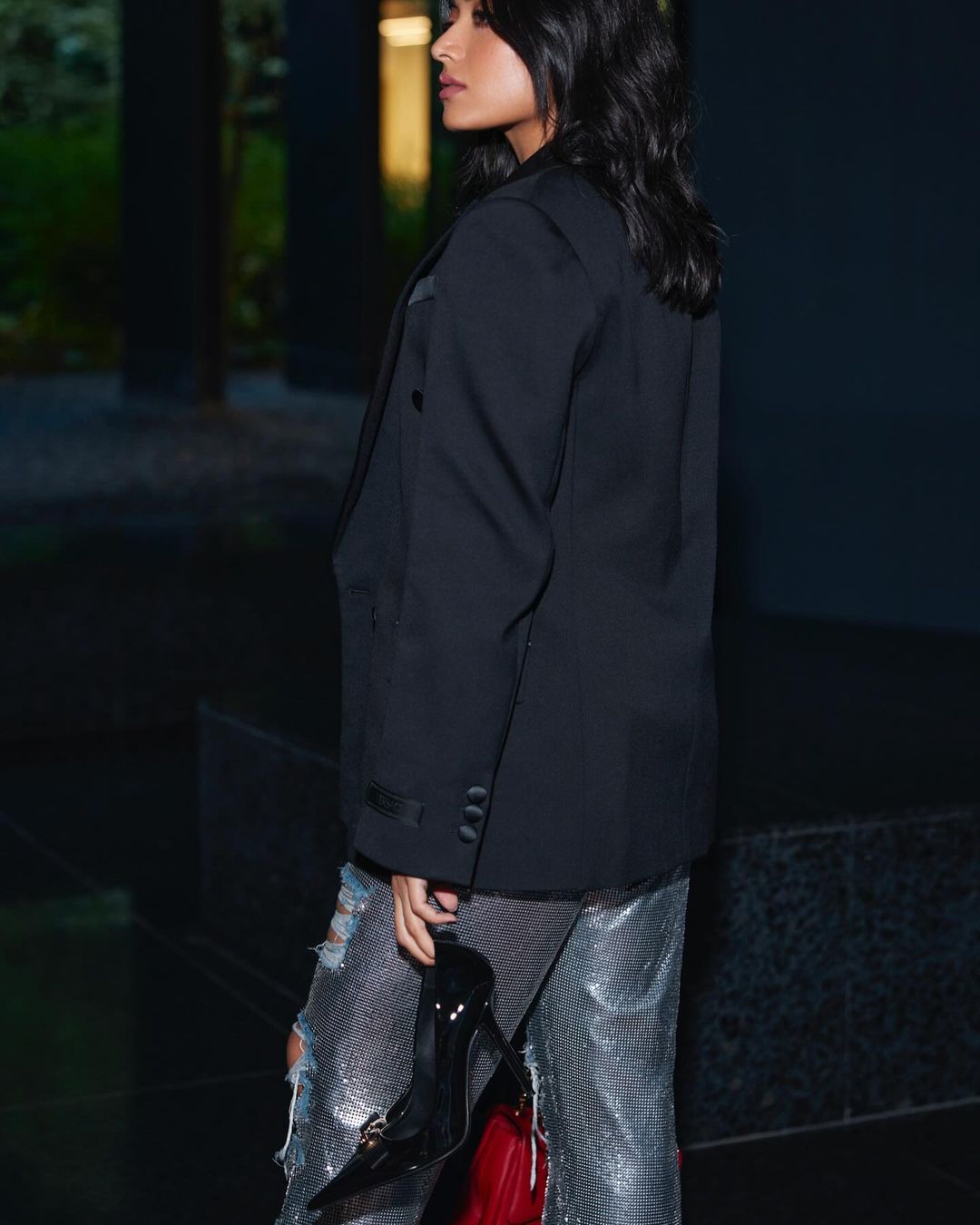 Rashmika Mandanna's Show-Stopping Look from Versace Show, Redefines Streetwear At Milan Fashion Week 2024