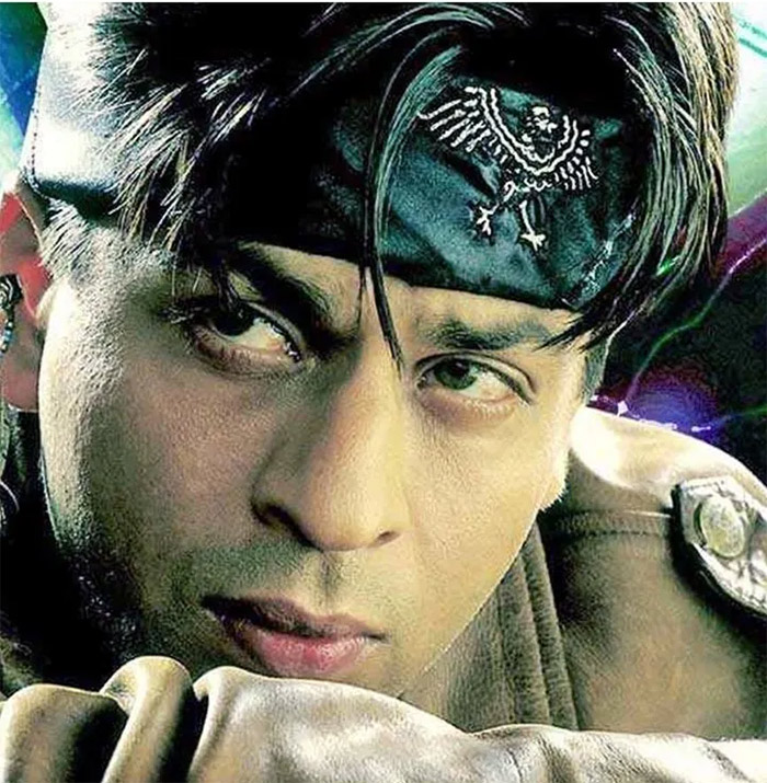 The Bandana: Shah Rukh Khan's bandana look added an edgy touch to his overall appearance, making it a memorable style statement.