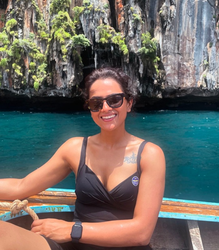 Shraddha Srinath is having a great time on her holiday in Thailand