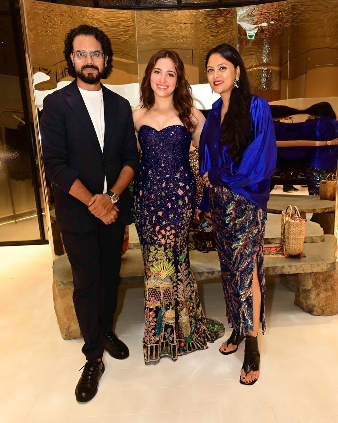 Tamannaah Bhatia's Shimmering Gown Appearance