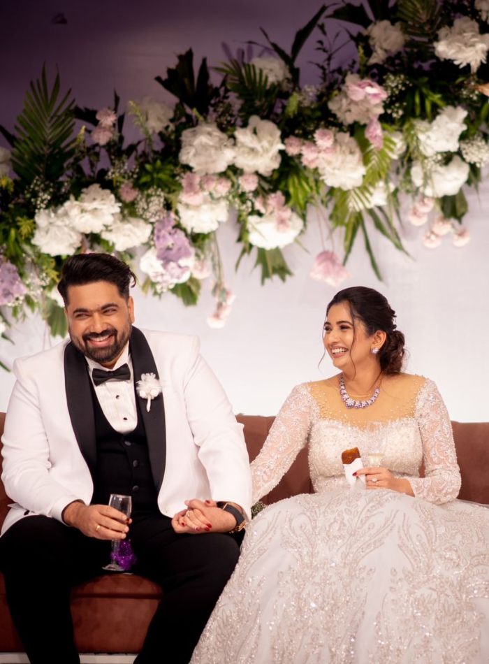 Tharun sudhir and Sonal tie knot in traditional Christian ceremony; see pics