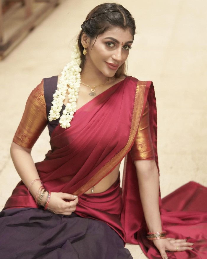 Yashika Aannand continues to make waves in the Tamil cinema industry with her captivating performances and engaging social media presence.