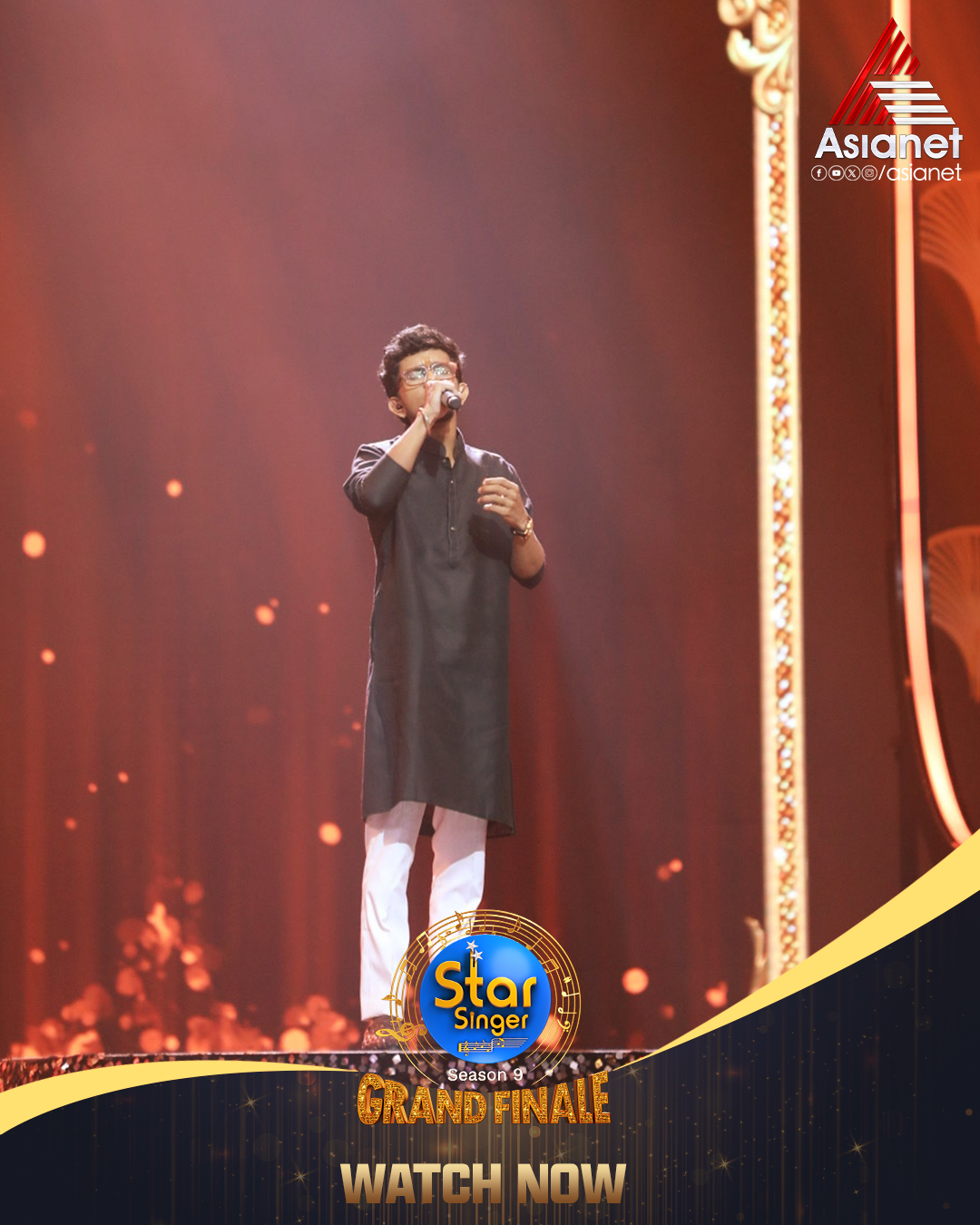 Aravind Dileep Crowned Winner of Star Singer Season 9 Photos Aravind