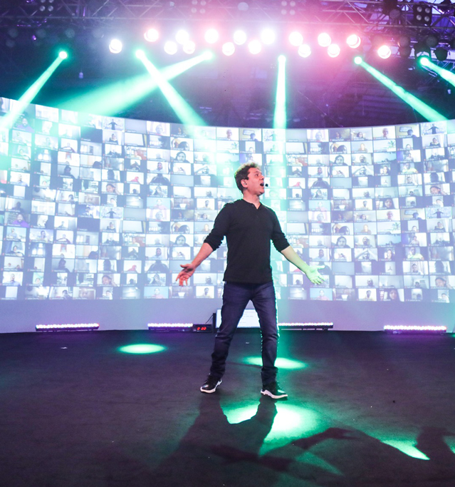 Arfeen Khan is a multi-talented individual with a background in acting, peak performance coaching, motivational speaking, and entrepreneurship.