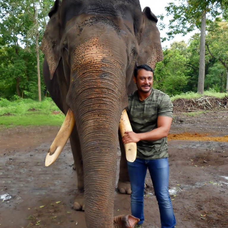 Darshan Thoogudeep Srinivas was born on February 16, 1977, making him 47 years old in 2024. He is a prominent actor in Kannada cinema