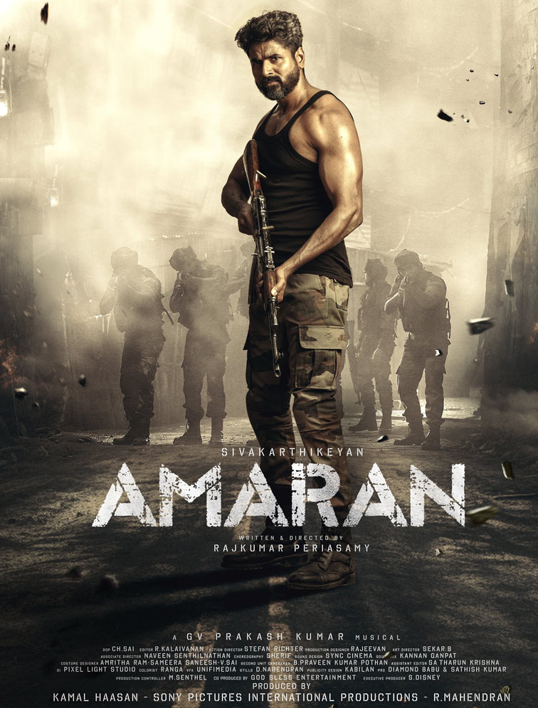 Amaran Release Date: October 28, 2024.