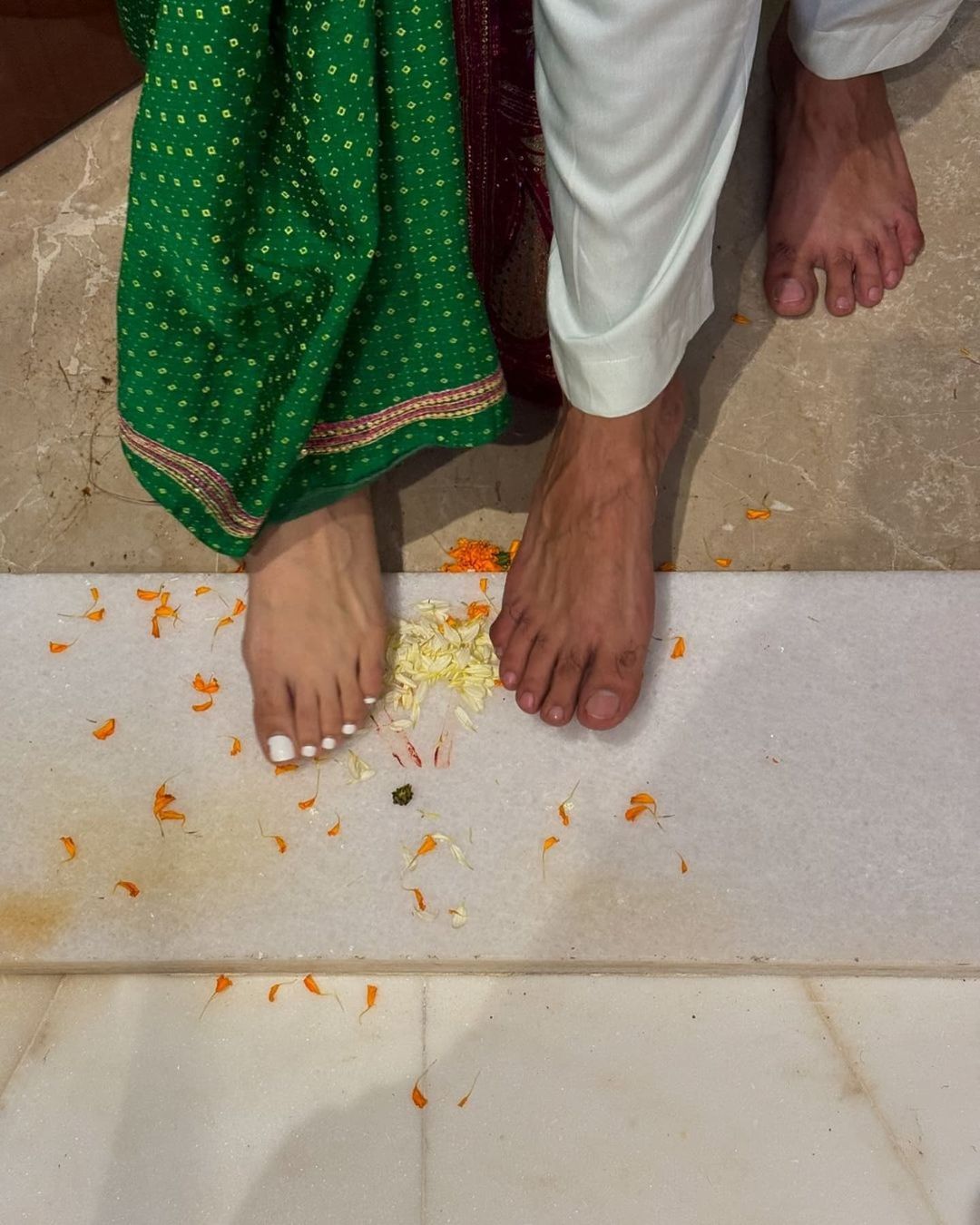 Hansika Motwani and Sohael Khaturiya Celebrate New Home ceremony photos.