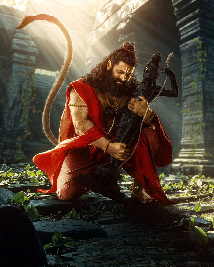 Rishab Shetty is considered the perfect choice for the role of Hanuman.