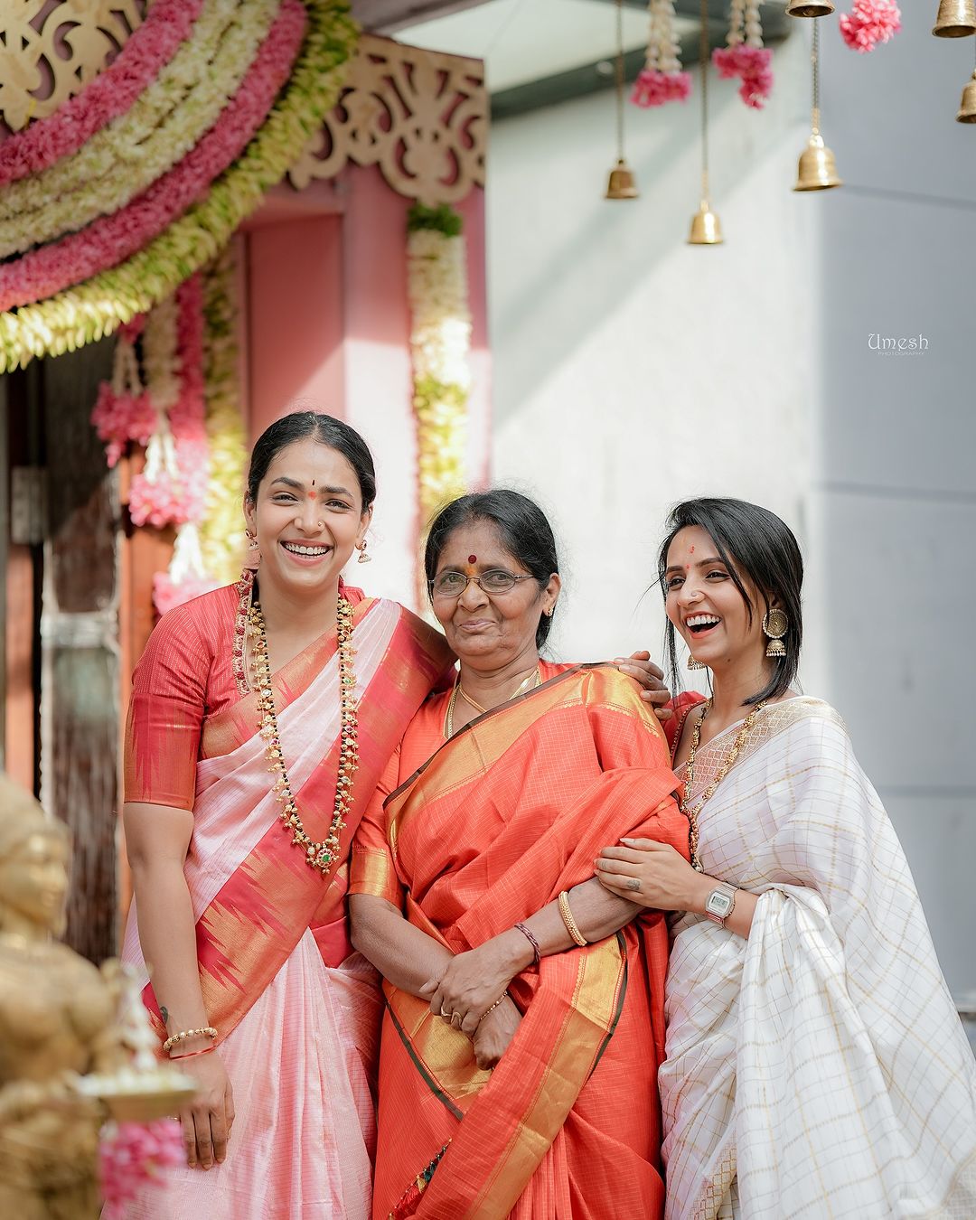 Anupama Gowda's New Home Ceremony Namma Mane Photos.