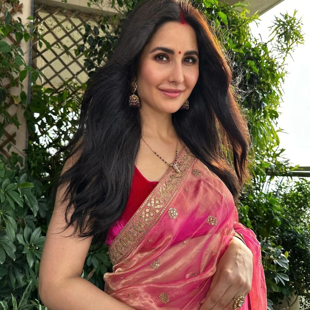 Katrina Kaif and Vicky Kaushal celebrated Karwa Chauth with their loved ones.