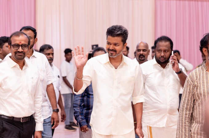 KVN Productions Thalapathy 69 with Vijay film begins with pooja Ceremony