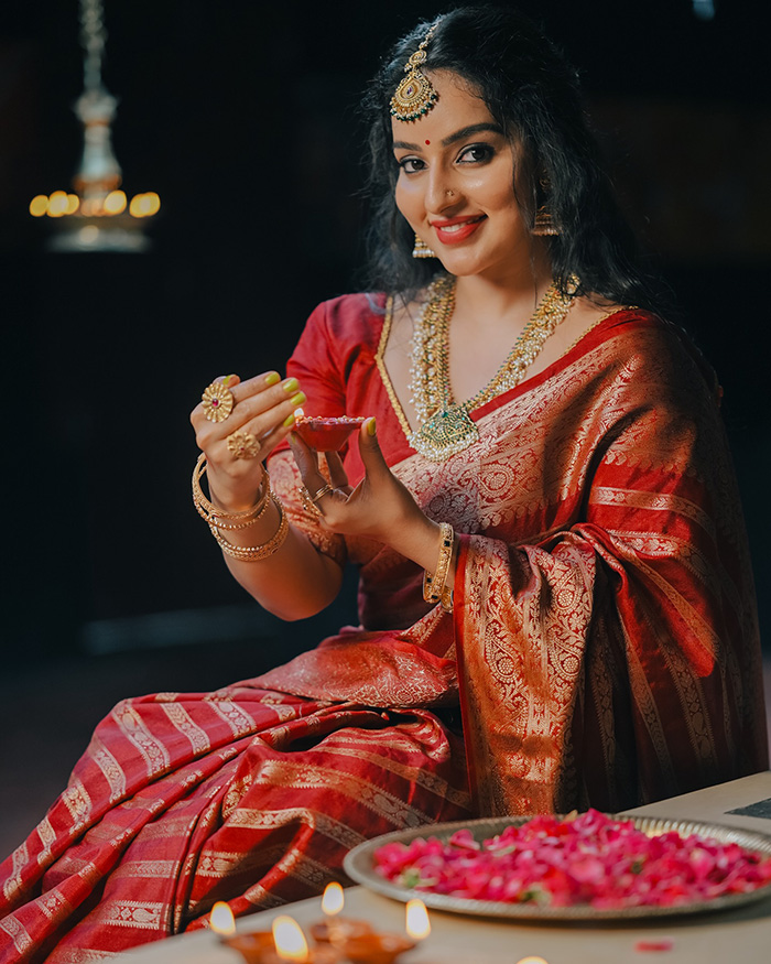 Dressed in traditional attire and participating in rituals, Malavika's celebration reflected the rich cultural heritage and spiritual essence of Diwali, resonating deeply with her fans.