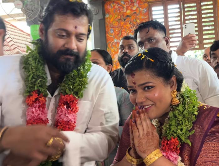 Malayalam Actor Bala's Beautiful Fourth Wedding: Photo Highlights
