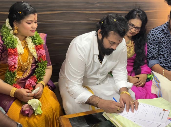 Malayalam Actor Bala's Beautiful Fourth Wedding: Photo Highlights