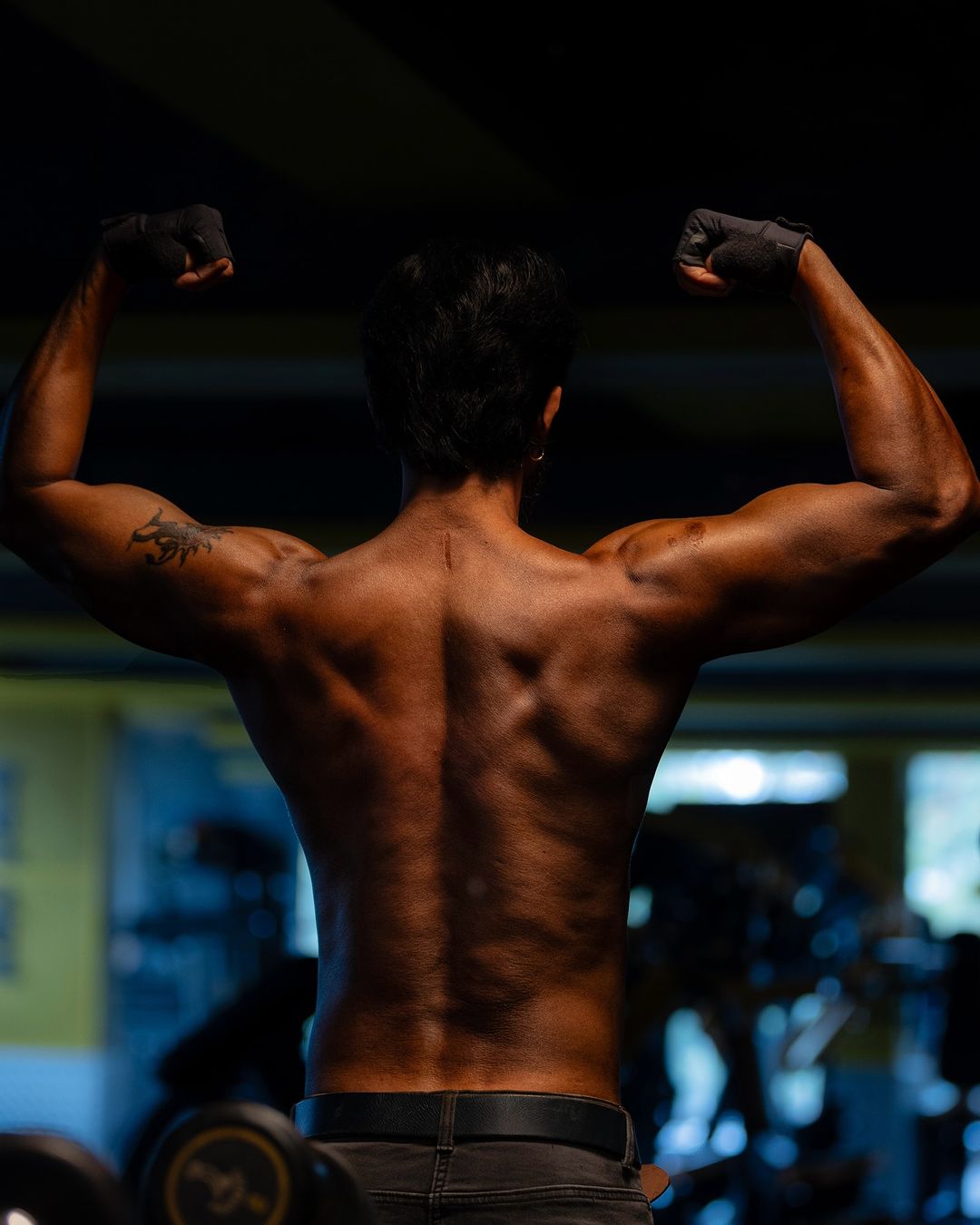 Pics: Actor Nenapirali Prem flaunts abs in shirtless photos