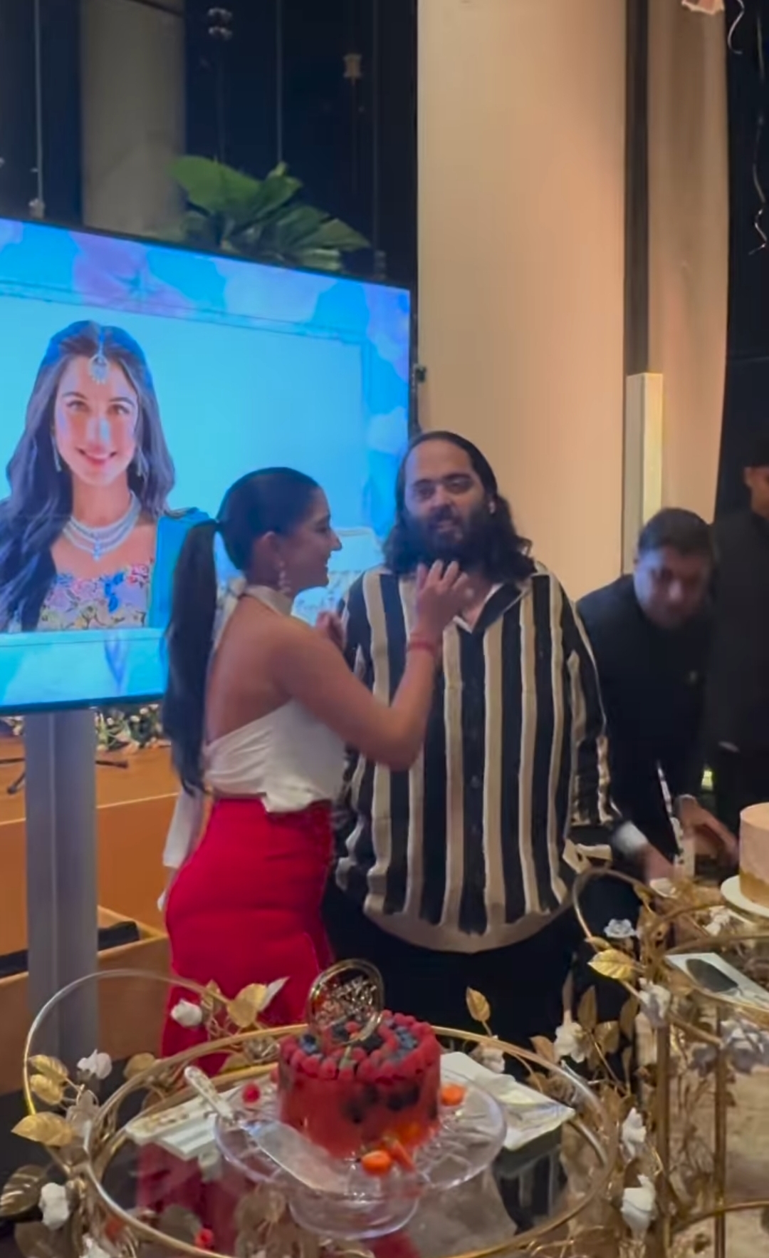 Radhika Merchant Celebrates Birthday In Sasural For The First Time Akash Ambani Refused Cake From Her