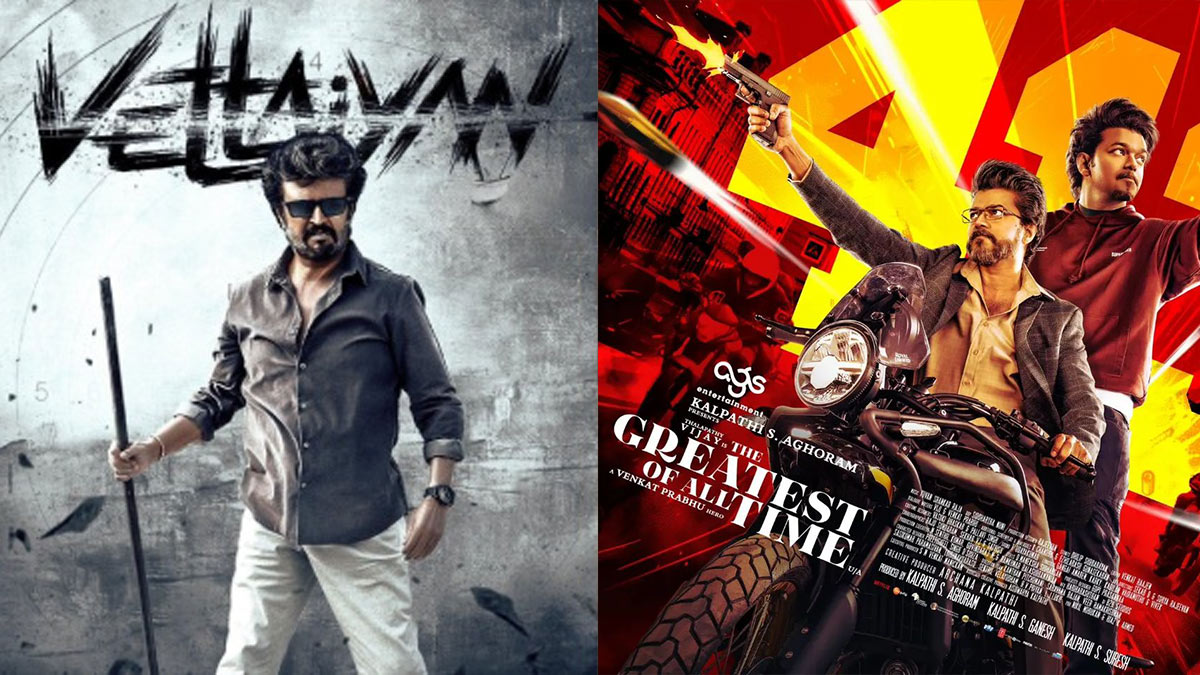 Rajini's Vettaiyan vs. Vijay's The GOAT Who Dominates the First Day