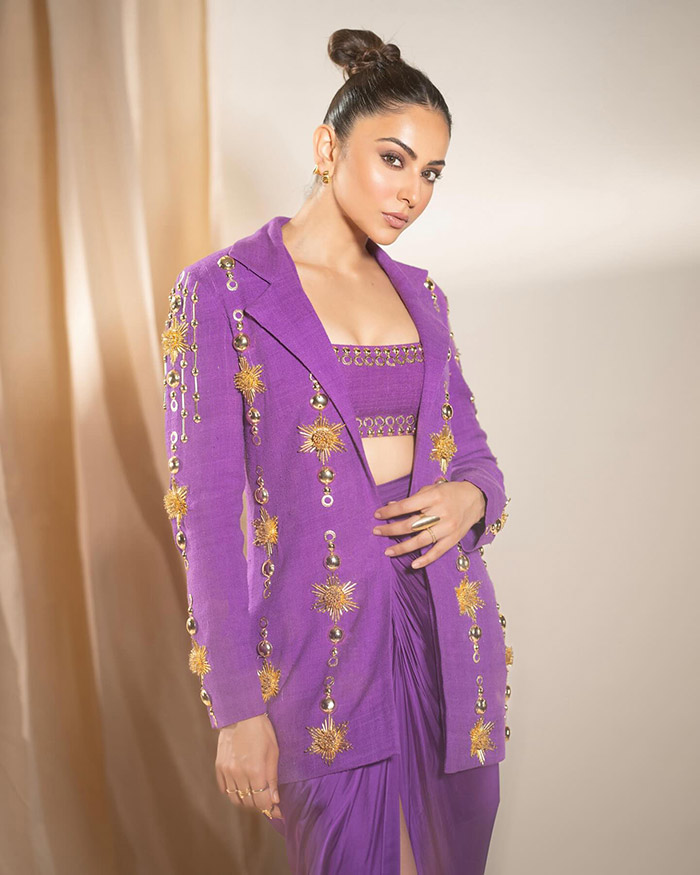 Rakul has a soft spot for animals and is an advocate for animal rights.