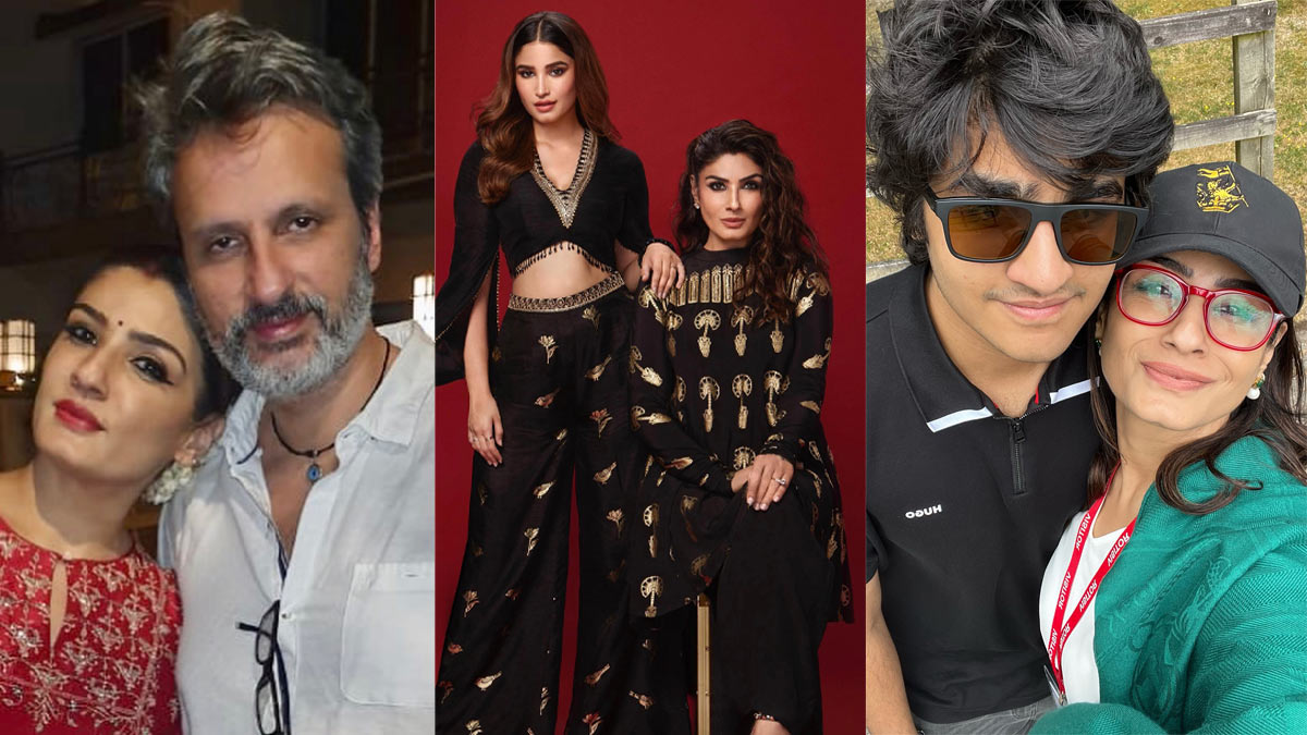 Raveena married film distributor Anil Thadani. Together, they have two children, Rasha and Ranbirvardhan. Balancing her professional and personal life