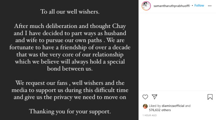 2021 - Separation Announcement