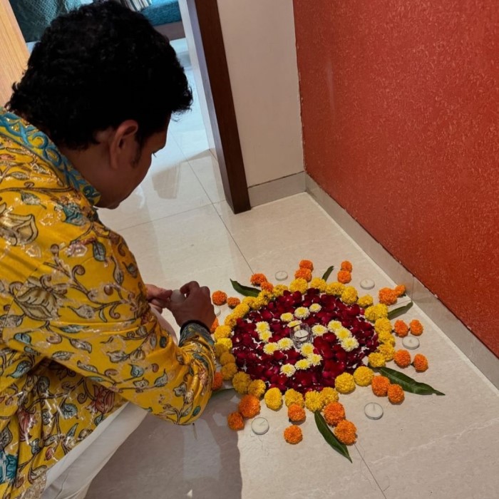 The celebration was filled with joyous moments, from sharing laughter to performing rituals together, creating lasting memories for Sara, Sachin, and their loved ones.