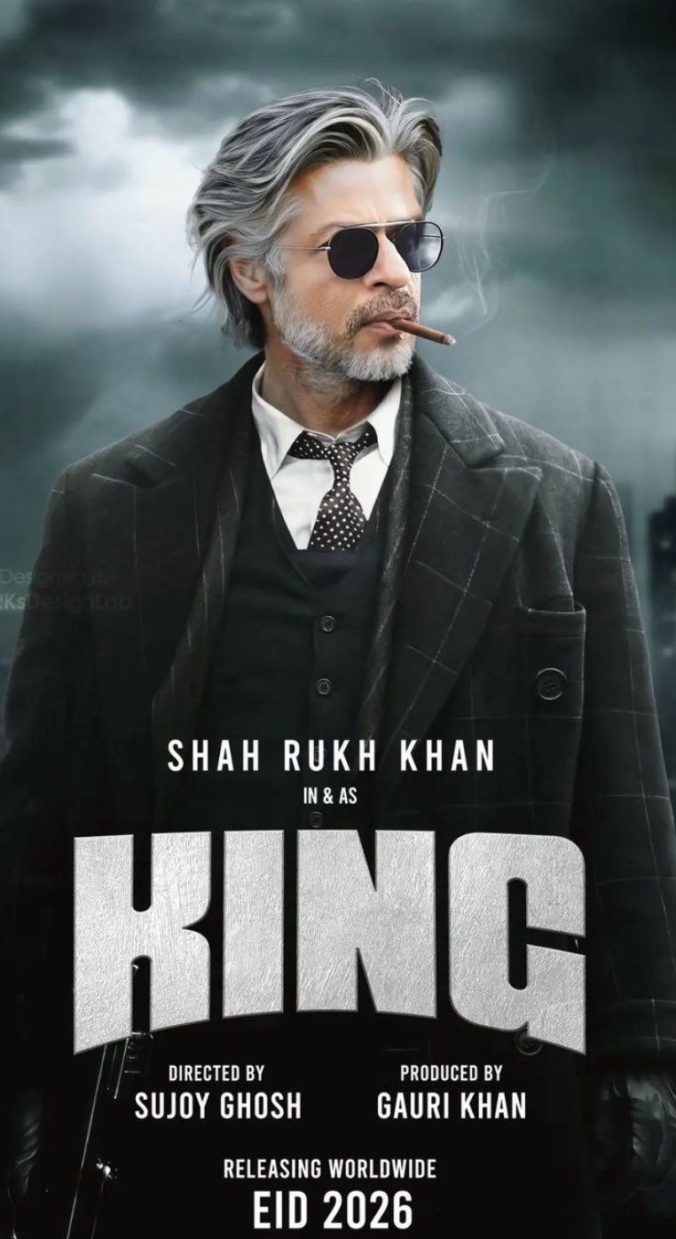 Shahrukh Khan's King Movie Poster, Teaser, Cast & Crew