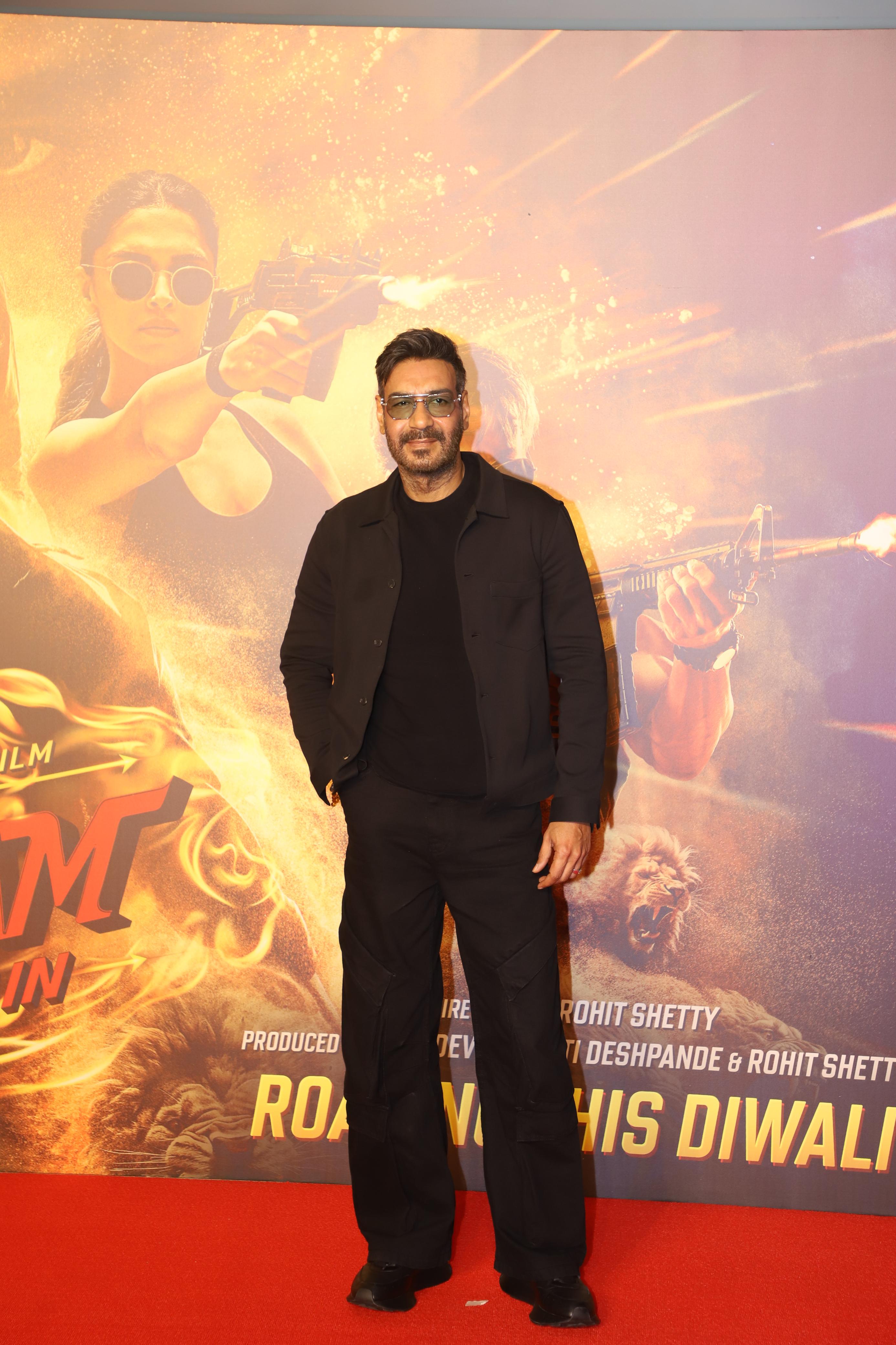 Ajay Devgn at Singham Again Trailer Launch Event