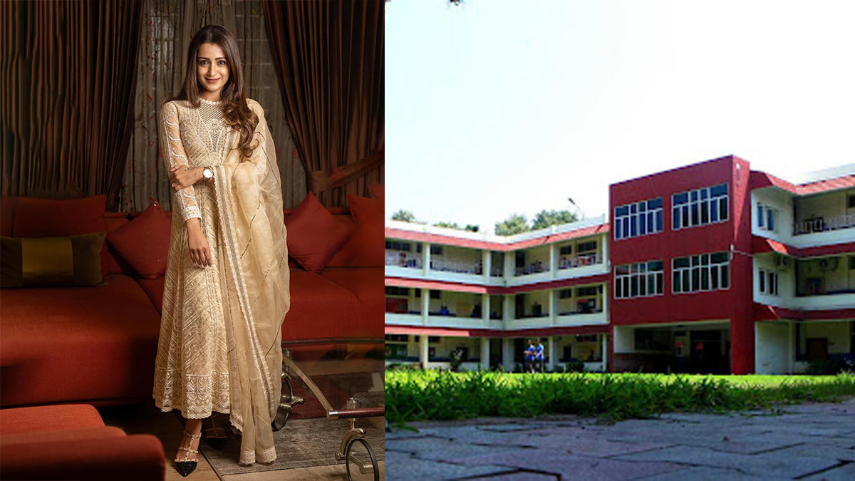 Trisha Krishnan: Completed her schooling at St. Michael's Academy in Chennai and pursued a Bachelor of Business