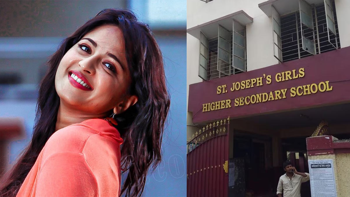 Anushka Shetty: Attended St. Joseph's Girls' High School in Chennai