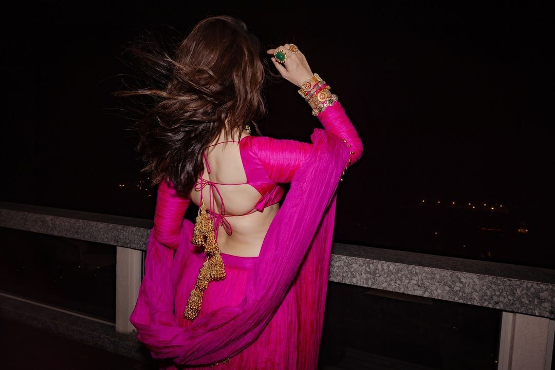 Tamanna Bhatia attends the Ramesh Taurani's Diwali bash, see pics