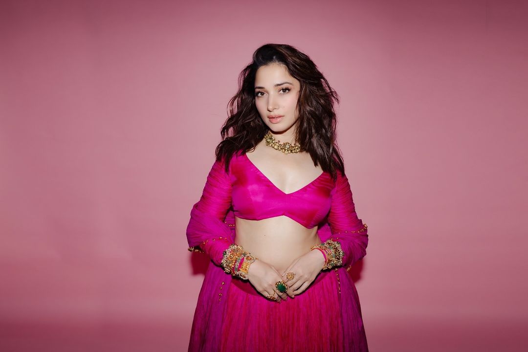 Tamanna Bhatia attends the Ramesh Taurani's Diwali bash, see pics
