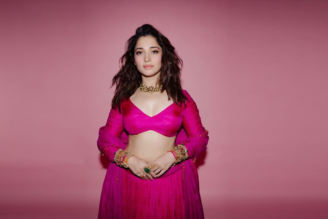 Tamanna Bhatia attends the Ramesh Taurani's Diwali bash, see pics
