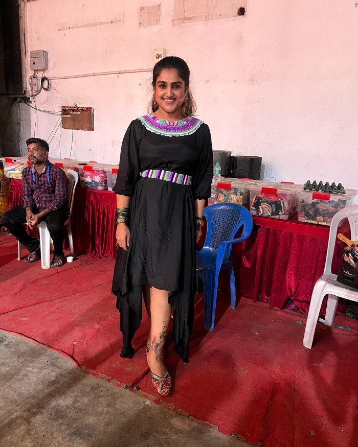 वनिता विजयकुमार तमिल के दिग्गज अभिनेता विजय कुमार और उनकी दूसरी पत्नी मंजुला की बेटी है। उनको कई सारी तमिल फिल्मों और टीवी शोज में भी देखा जा चुका है।