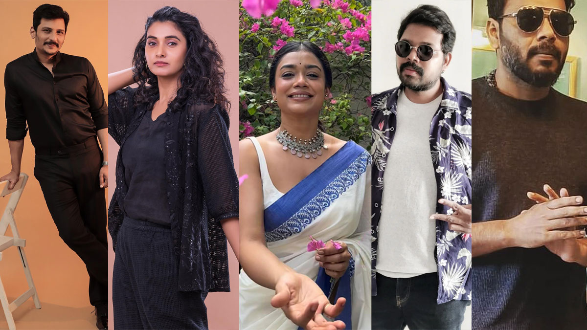 Jiiva and Priya Bhavani Shankar in the lead roles, with Vivek Prasanna, Yog Japee, Sha Ra, and Swayam Siddha in supporting roles