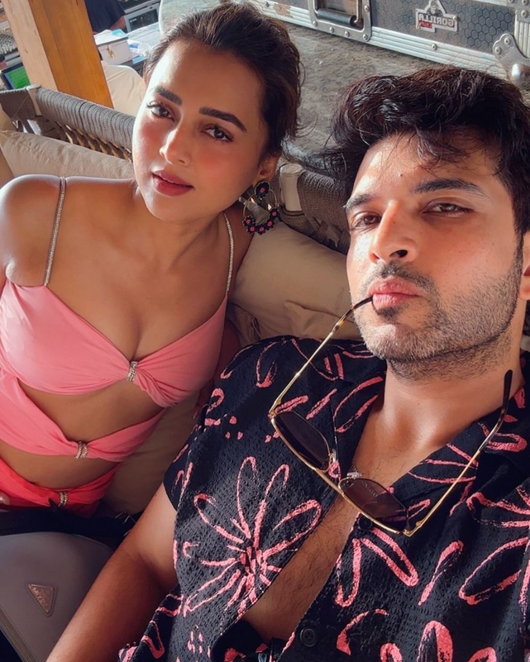 Tejasswi Prakash-Karan Kundra's Romantic 40th Birthday Getaway In Goa