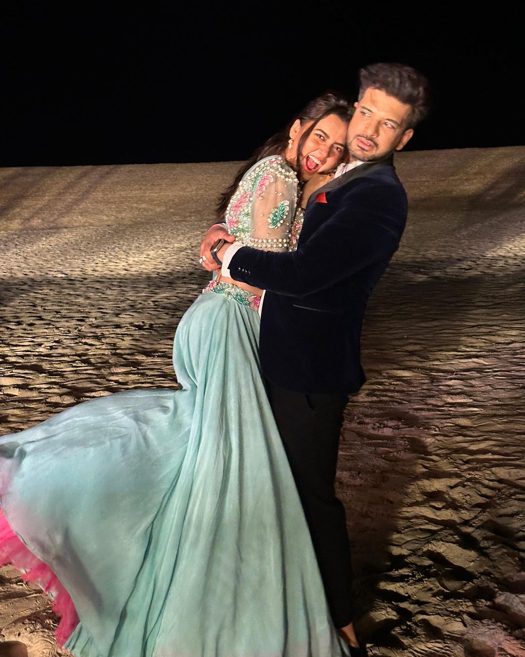 Tejasswi Prakash-Karan Kundra's Romantic 40th Birthday Getaway In Goa