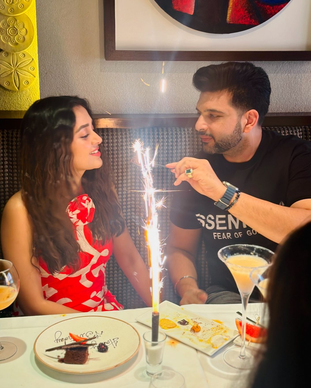Tejasswi Prakash-Karan Kundra's Romantic 40th Birthday Getaway In Goa