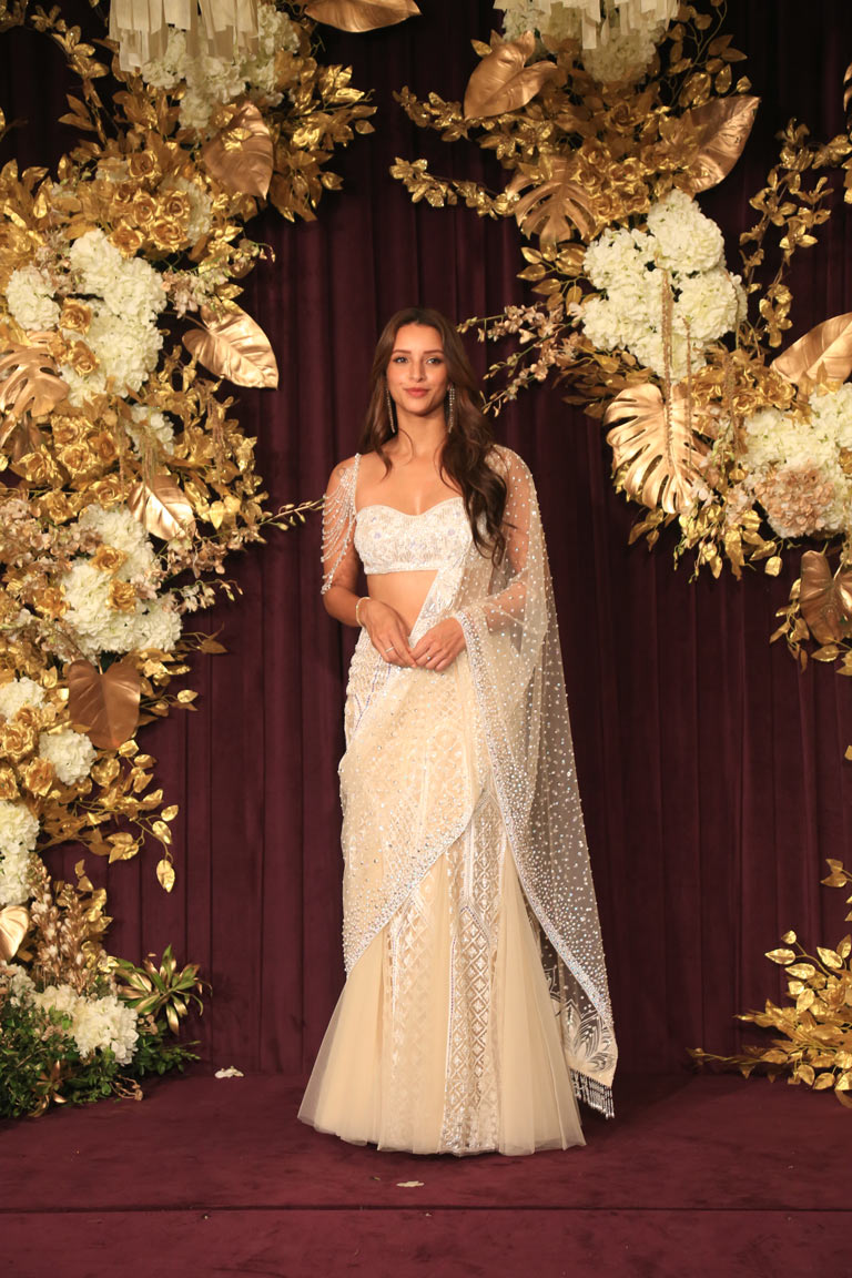 Triptii Dimri Steals The Spotlight With A Grand Entrance At Manish Malhotra's Diwali Bash