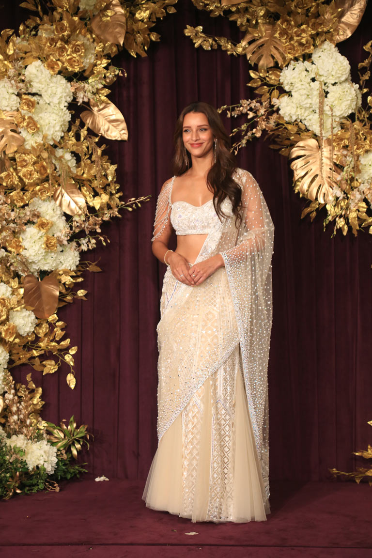 Triptii Dimri Steals The Spotlight With A Grand Entrance At Manish Malhotra's Diwali Bash