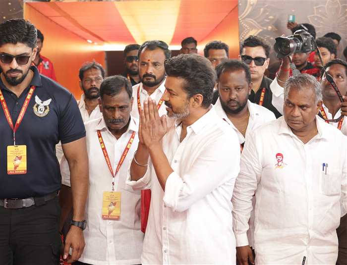Vijay Thalapathy's First Political Speech and Mega Rally in Tamil Nadu: A Visual Journey