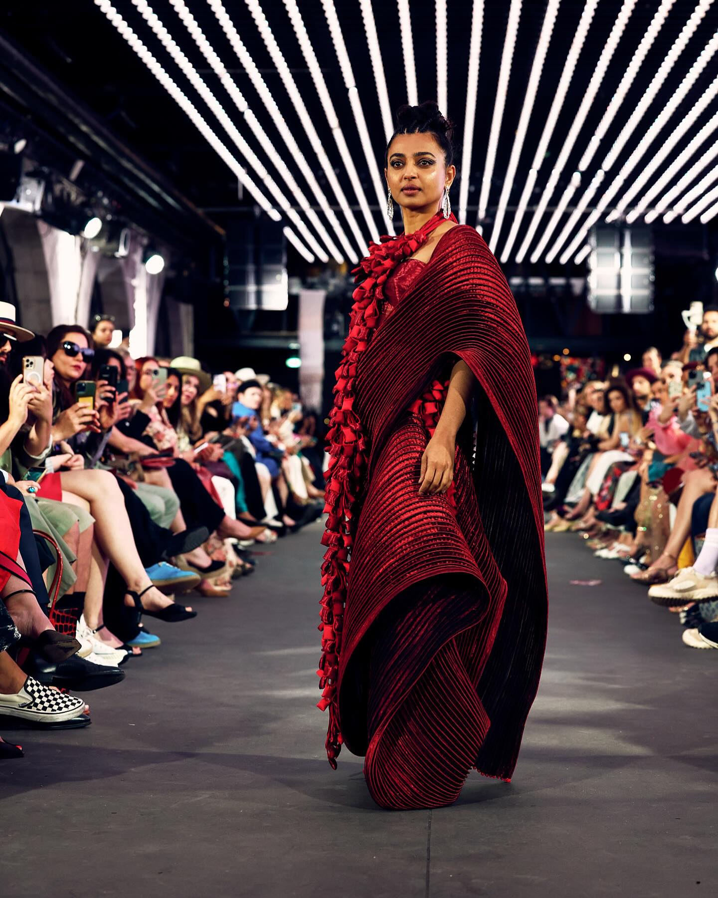 Radhika Apte is known for her private nature and rarely shares details about her personal life.