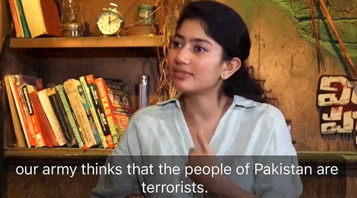 Sai Pallavi faced backlash after an old video resurfaced in which she compared the Indian Army to a terrorist group in Pakistan. This comment sparked outrage among netizens.