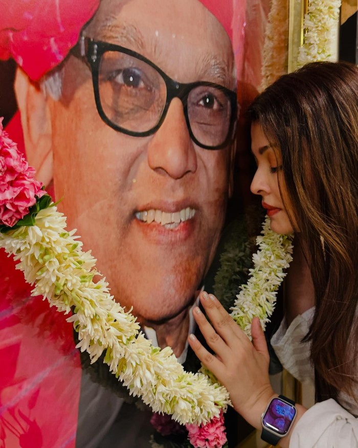 Today, I celebrate the heartfelt bond that connects us, my Daddy-Ajjaa and Aaradhya.