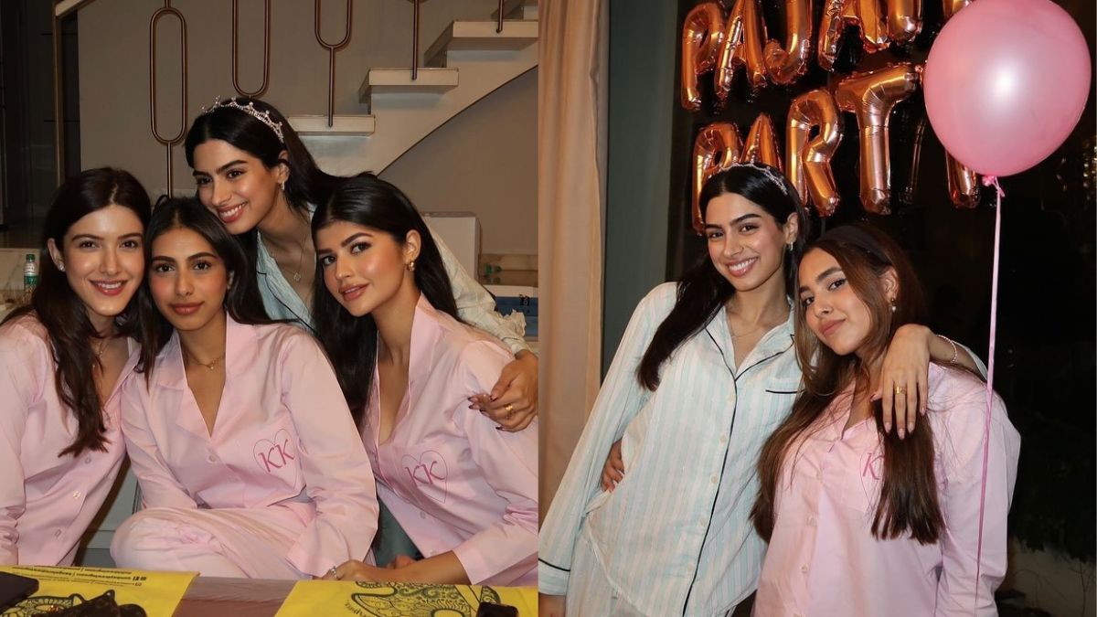 Inside Khushi Kapoor's 24th Birthday: Rumoured BF Vedang Raina Poses With Boney Kapoor & The Girl Gang