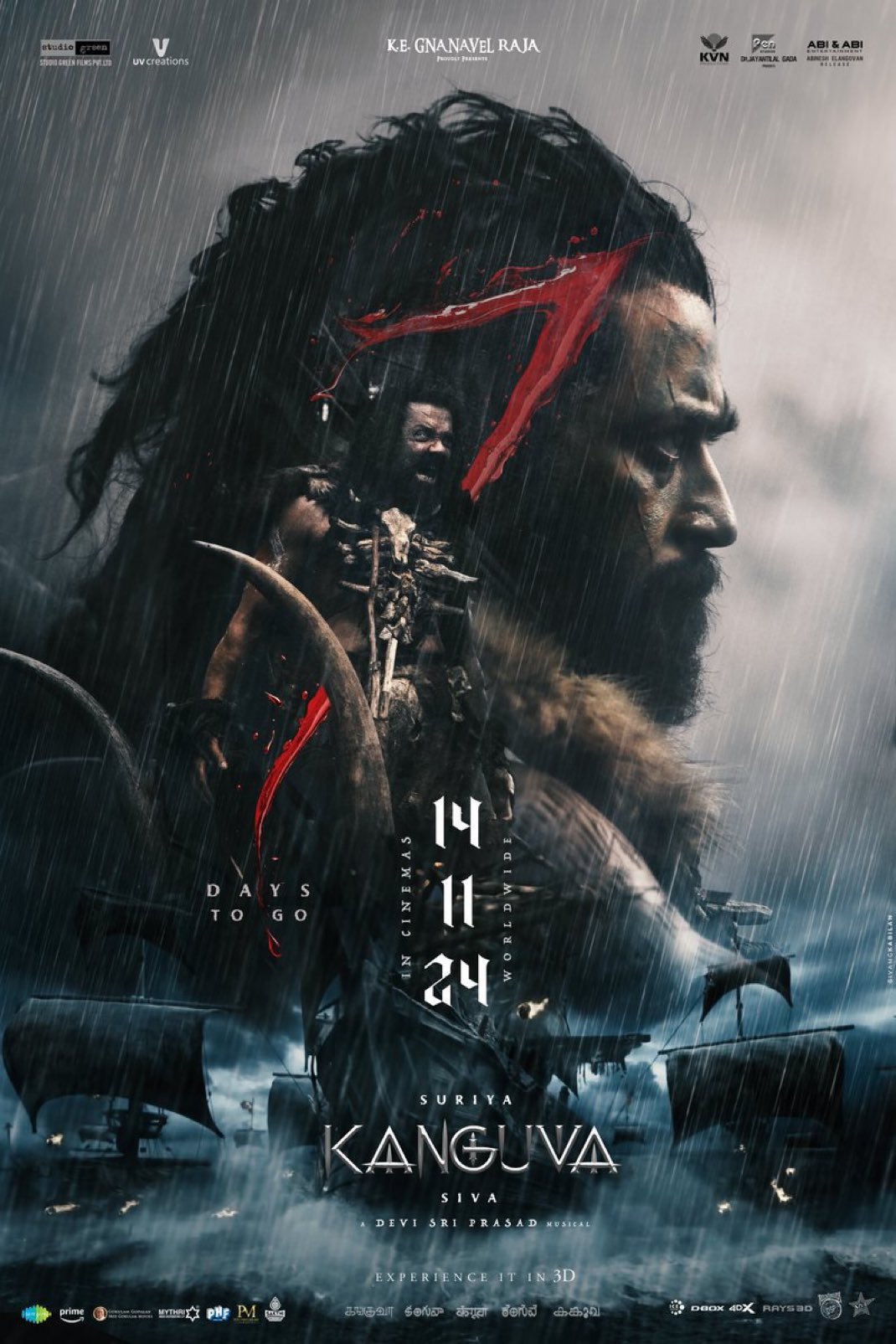 Kanguva: Release Date, Plot, Cast & Crew, Runtime, OTT Details & More About Suriya's Upcoming Tamil Movie