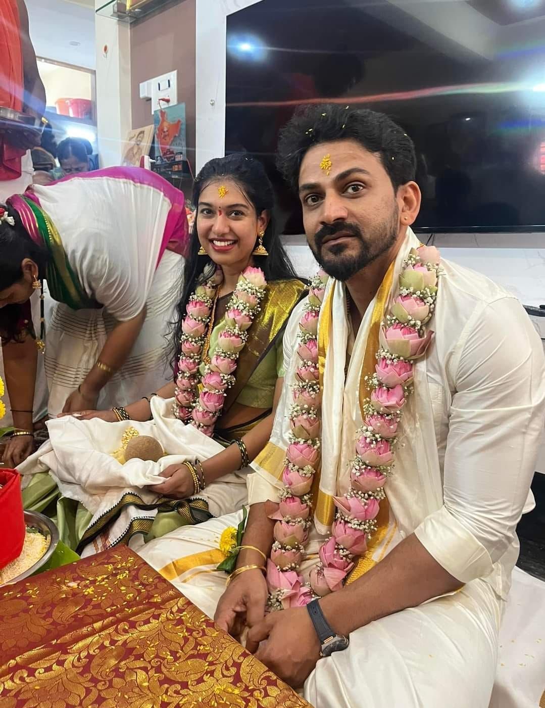 Kannada Actor Dolly Dhananjay And Dhanyta's Engagement; See Photos